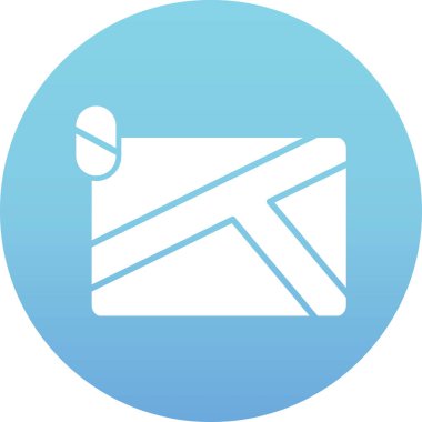 Zarf simgesi. vektör illüstrasyonu