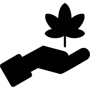 esrar uyuşturucu ikonu