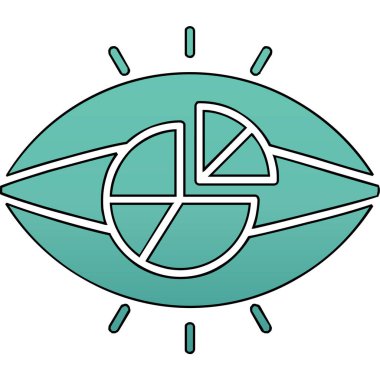 bir küre ile mavi ve beyaz soyut arkaplan