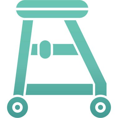 Kaldır. Web simgesi basit illüstrasyon