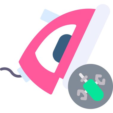 Roket. Web simgesi basit illüstrasyon