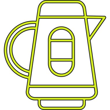 Pil. Web simgesi basit illüstrasyon