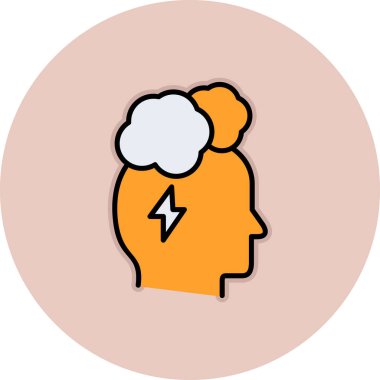 Bir kadın ve erkek ikonunun vektör illüstrasyonu