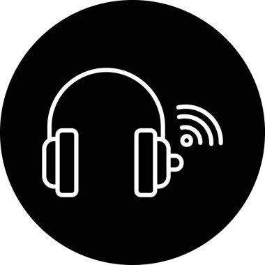 Müzik simgesinin vektör illüstrasyonu