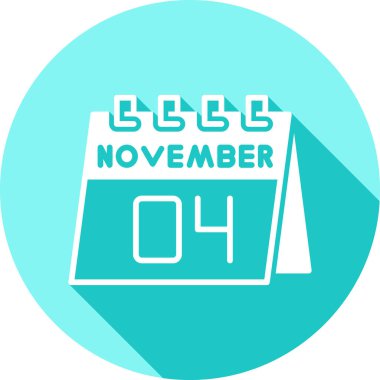 3 Kasım tarihli mavi takvim simgesinin gösterimi