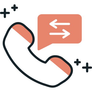 - Telefon. Web simgesi basit tasarım