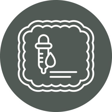 termometre simgesi vektör illüstrasyonu