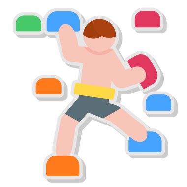 çalışan adam simgesi, izometrik biçimi