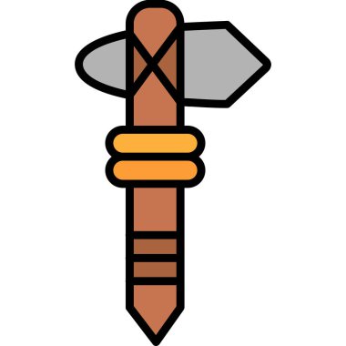 Balta. Web simgesi basit illüstrasyon