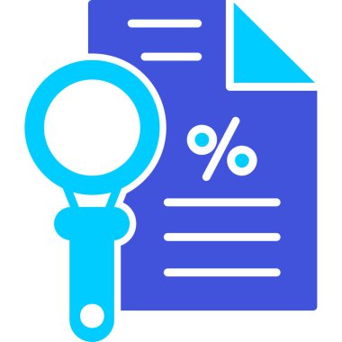 analiz vektör çizgisi renk simgesi