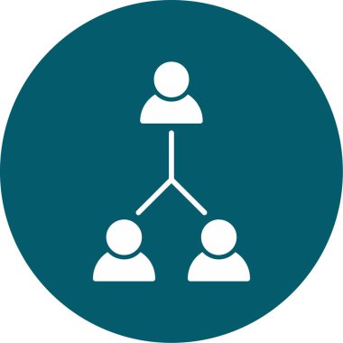 İnsan simgesinin vektör illüstrasyonu