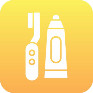 Güzellik ve moda vektör simgesi, makyaj