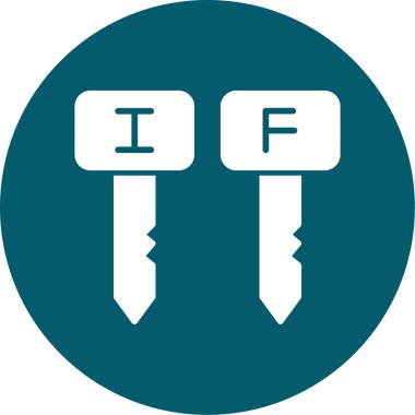 Modern b 'nin vektör illüstrasyonu tıbbi simgeden yoksun