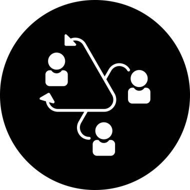 Glyph vektör simgesi tasarımını paylaş