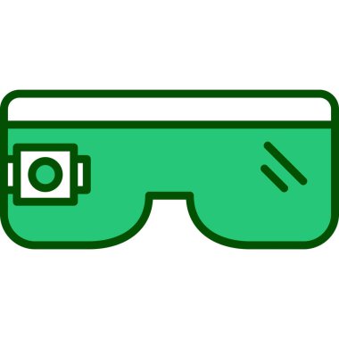 para vektörü düz renk simgesi