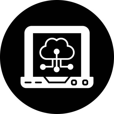 Bulut hesaplama. Web simgesi