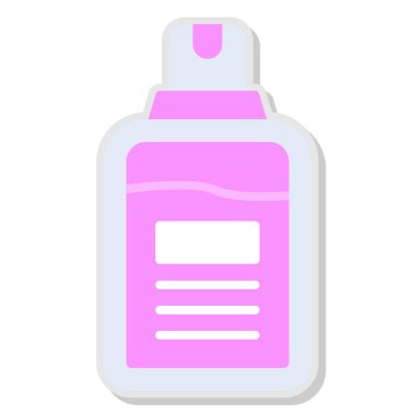 güzellik kozmetik ürün simgesi, izometrik biçim