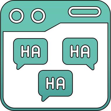 Mavi bir konuşma baloncuğunun çizgi film arkaplanının vektör çizimi