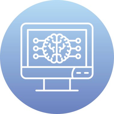 bilgisayar simgesi vektör illüstrasyonu