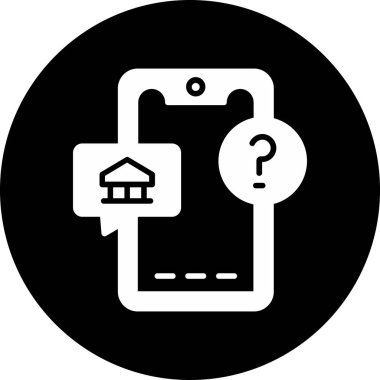 cep telefonu vektör düz simge