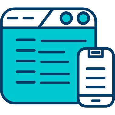 Kitap. Web simgesi basit illüstrasyon