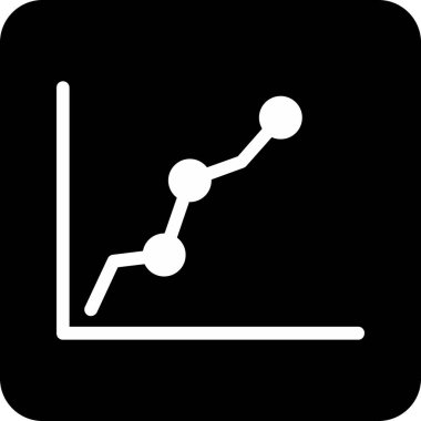 iş grafiği vektör simgesi