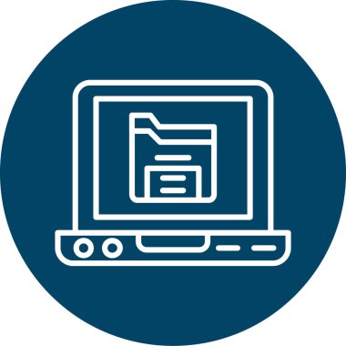 vektör belgesi web simgesi