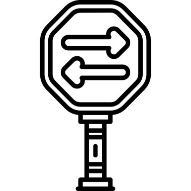 El işaret simgesi. Beyaz arkaplanda izole edilmiş web tasarımı için el işaretleyici vektör simgesi