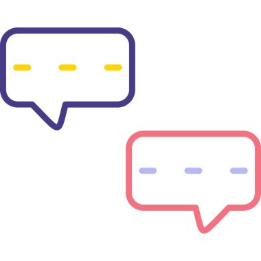 baloncuk sohbet simgesi - özet biçimi