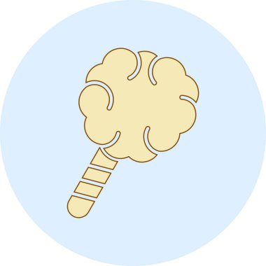 Şeker ikonu vektör illüstrasyonu