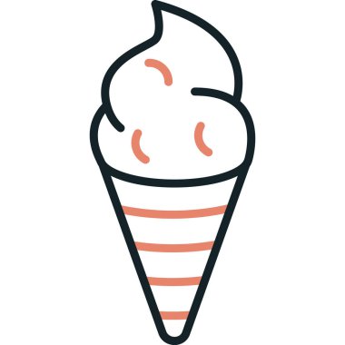 Dondurmanın vektör çizimi