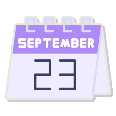 Eylül 23 takvim simgesi