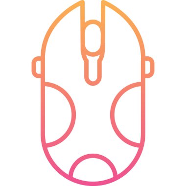 Bilgisayar faresinin modern vektör simgesi