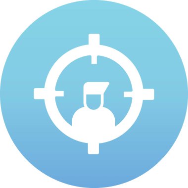 bir çember simgesinin vektör modern illüstrasyonu