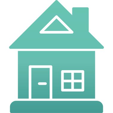 ev simgesi vektör illüstrasyonu