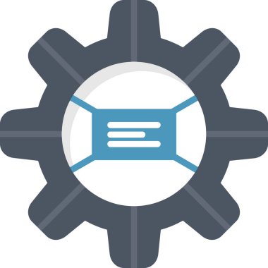 dişli ayarlama vektör simgesi