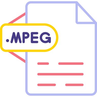 vektör dosya biçimi simgesi