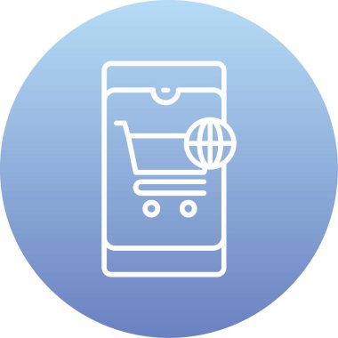 seo modern simgesinin vektör illüstrasyonu