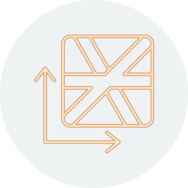 Ok simgesi. vektör illüstrasyonu