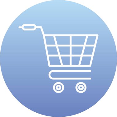 alışveriş sepeti simge vektör