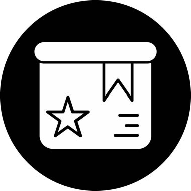 kutu web simgesi, vektör illüstrasyonu