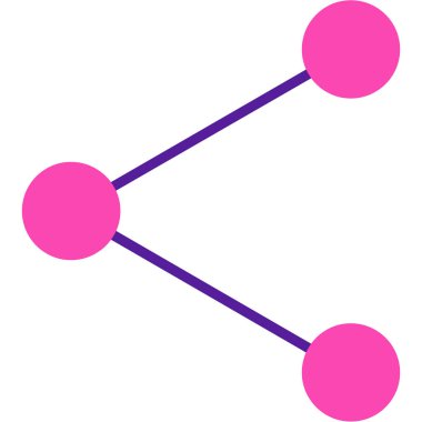 bağlantı ağı simgesi