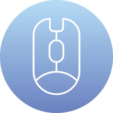 Fare Web simgesi, vektör illüstrasyonu