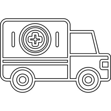 Ambulans simgesi, özet biçimi