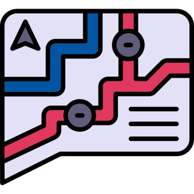 bayrak ikonu vektör illüstrasyonu