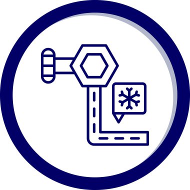 seo modern simgesinin vektör illüstrasyonu