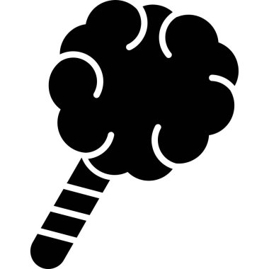 - Şeker. Web simgesi basit illüstrasyon