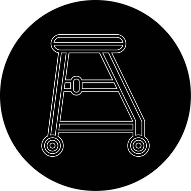 Bir kaykayın vektör illüstrasyonu