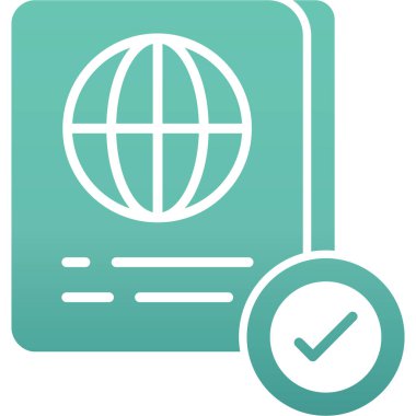 Belge simgesinin vektör illüstrasyonu