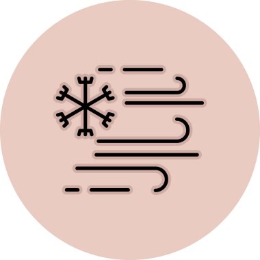 Bir noel simgesinin vektör illüstrasyonu